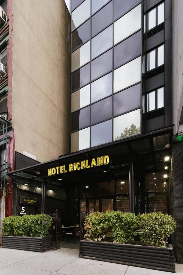 Hotel Richland Les New York Eksteriør billede