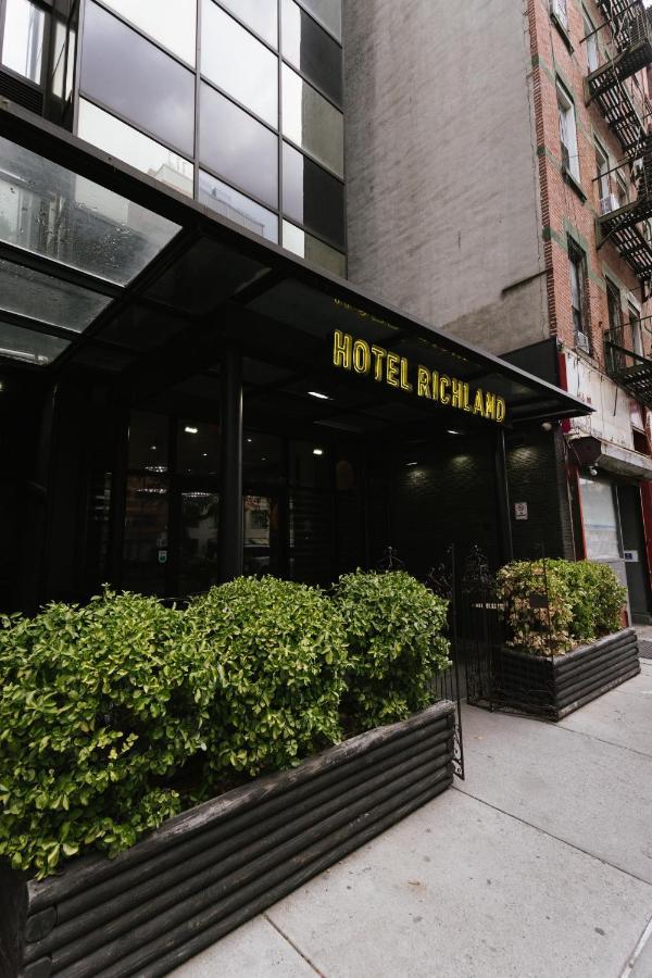 Hotel Richland Les New York Eksteriør billede