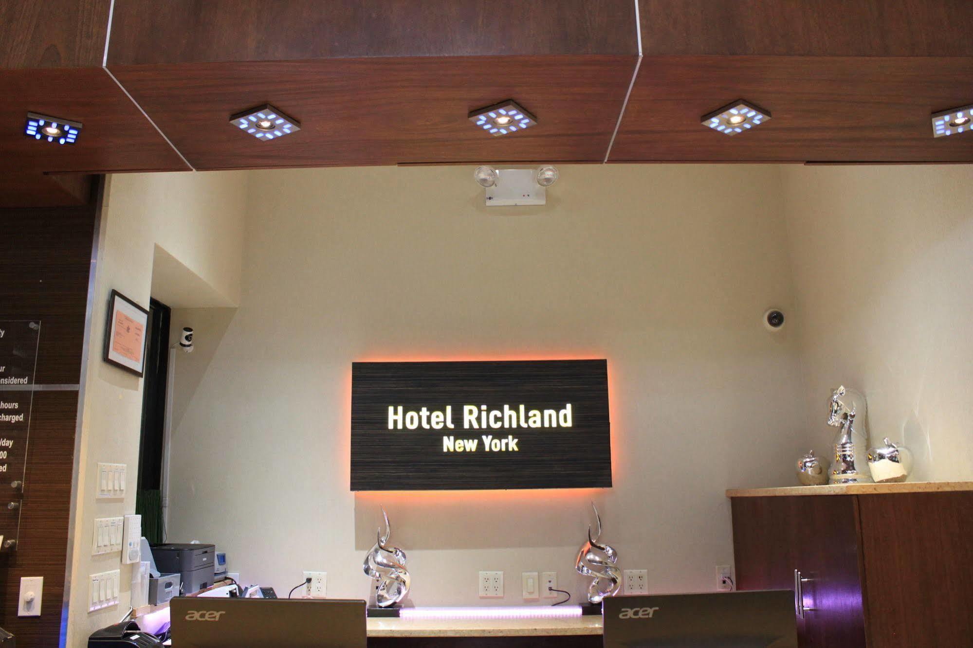 Hotel Richland Les New York Eksteriør billede